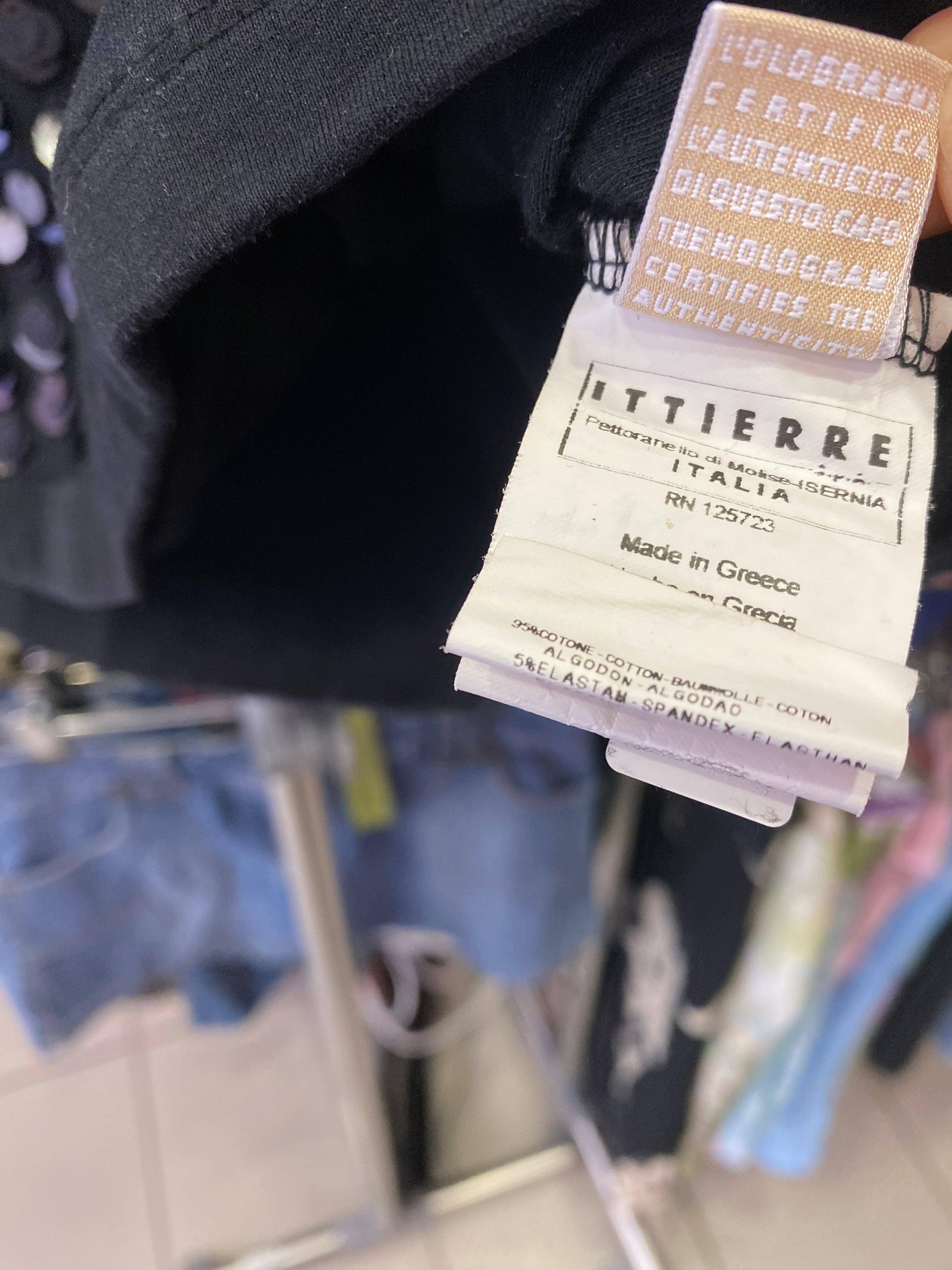 Galliano sequin long sleeve top