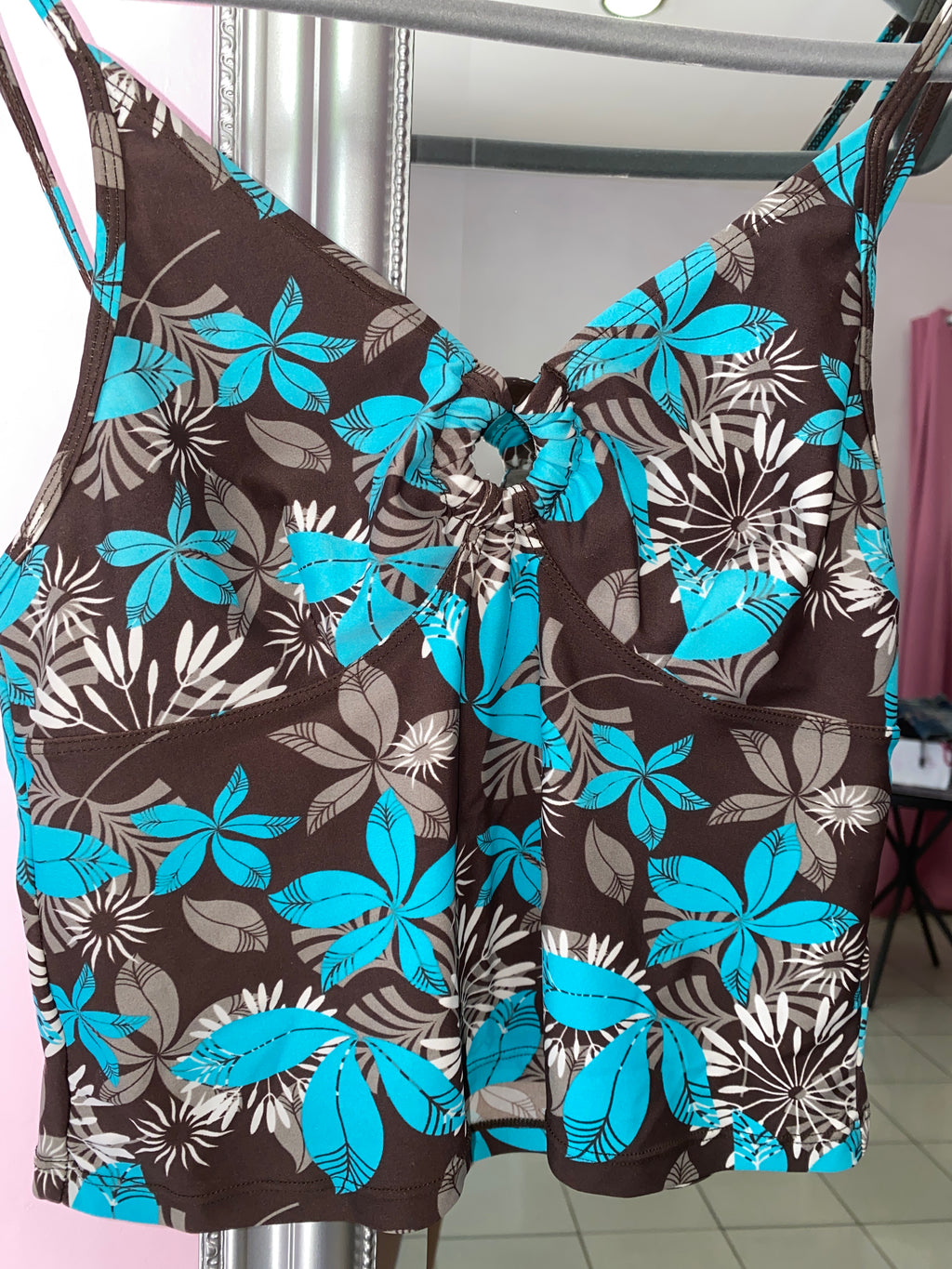 Y2K hawaii cami top