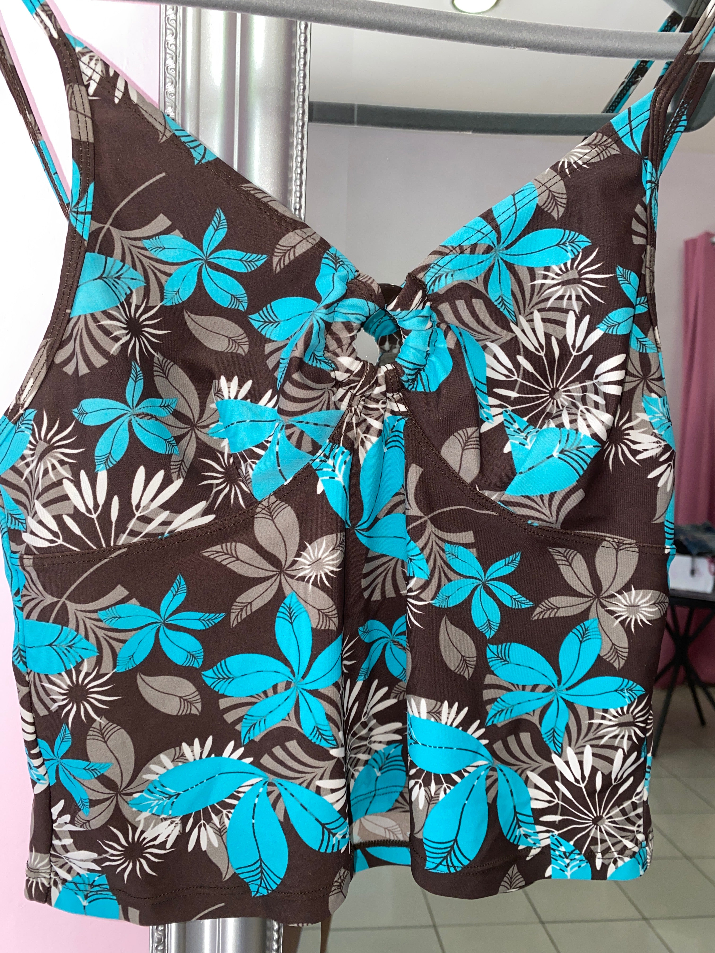 Y2K hawaii cami top