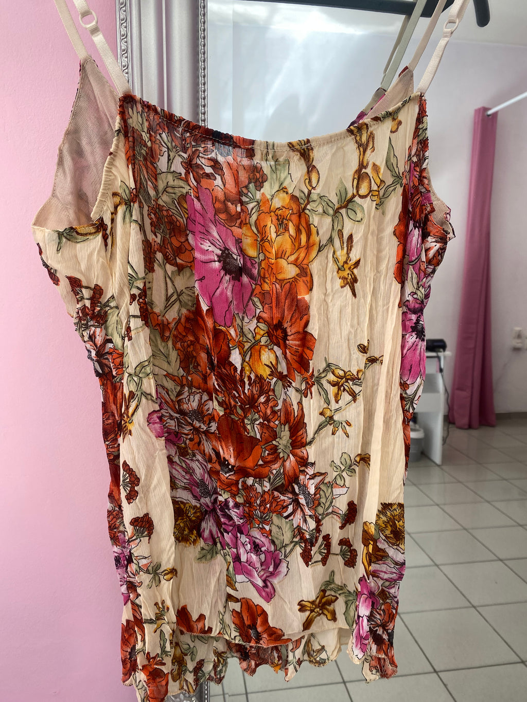 Floral summer cami top
