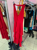 Red passionate dress