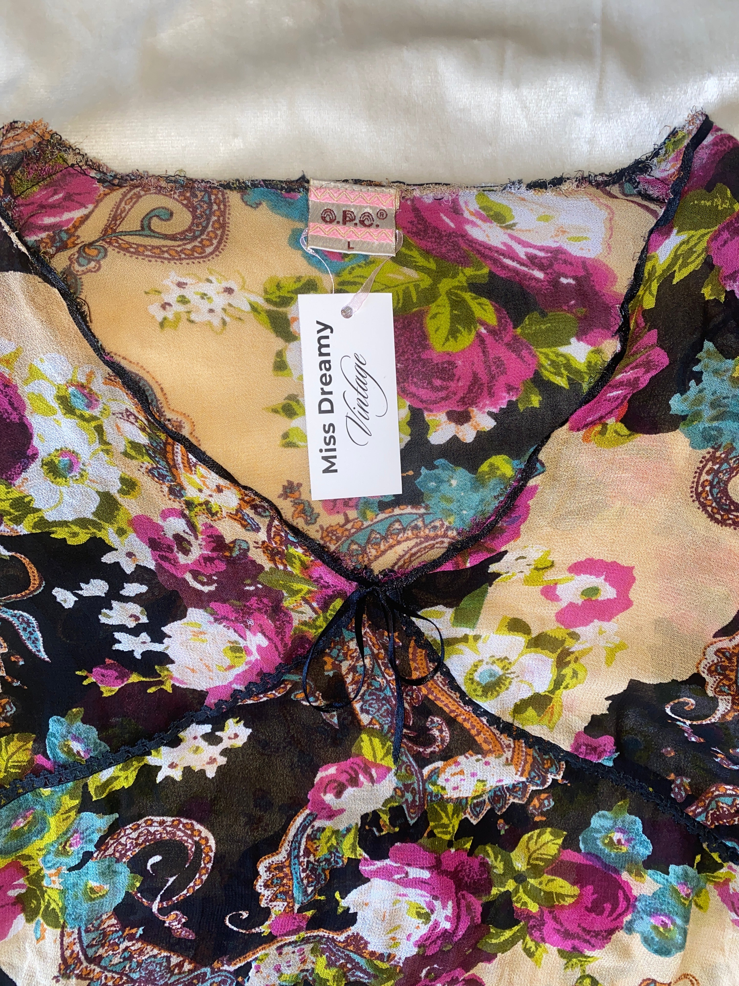 Vintage Secret Garden Blouse