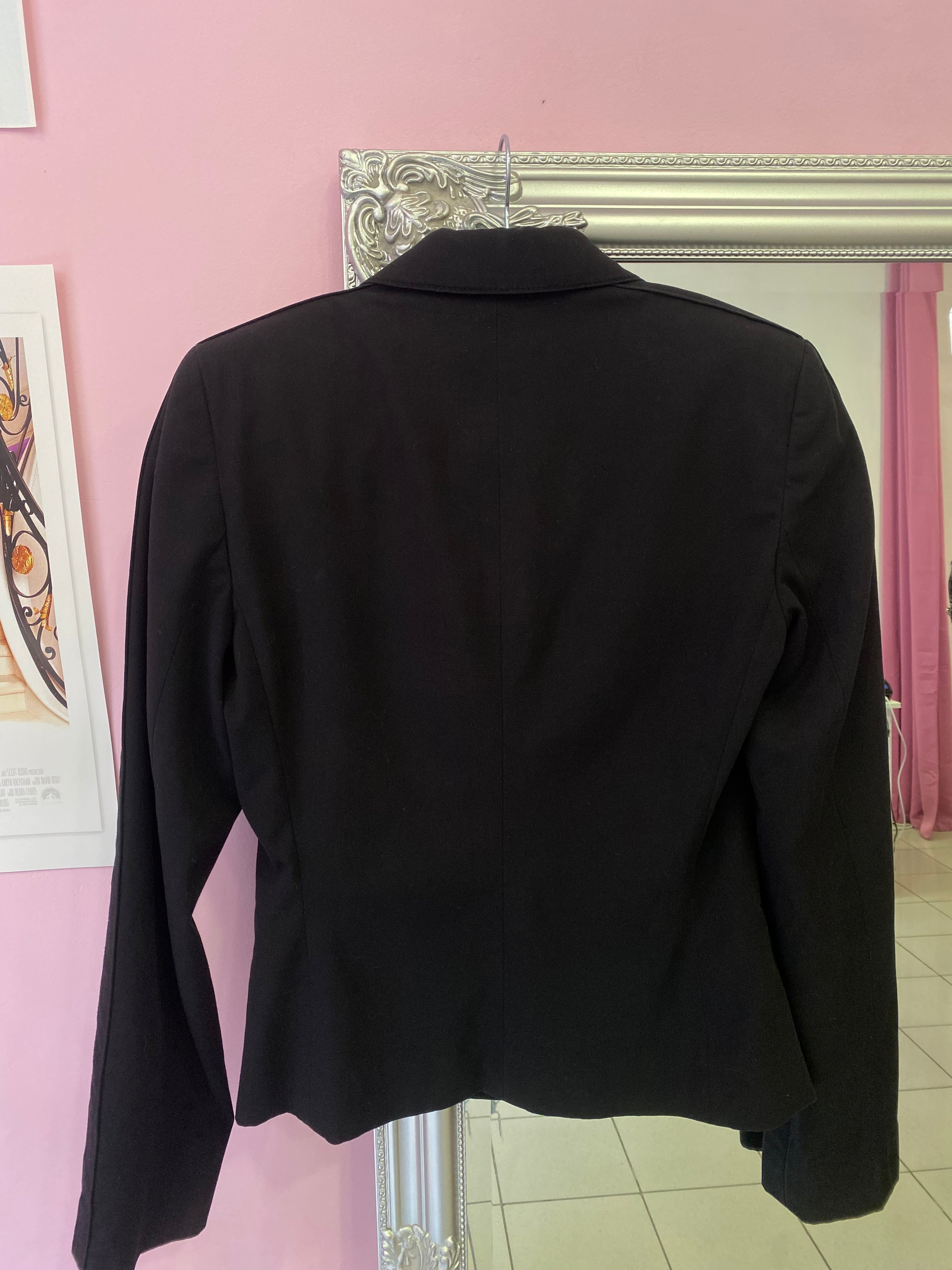 Stefanel black blazer