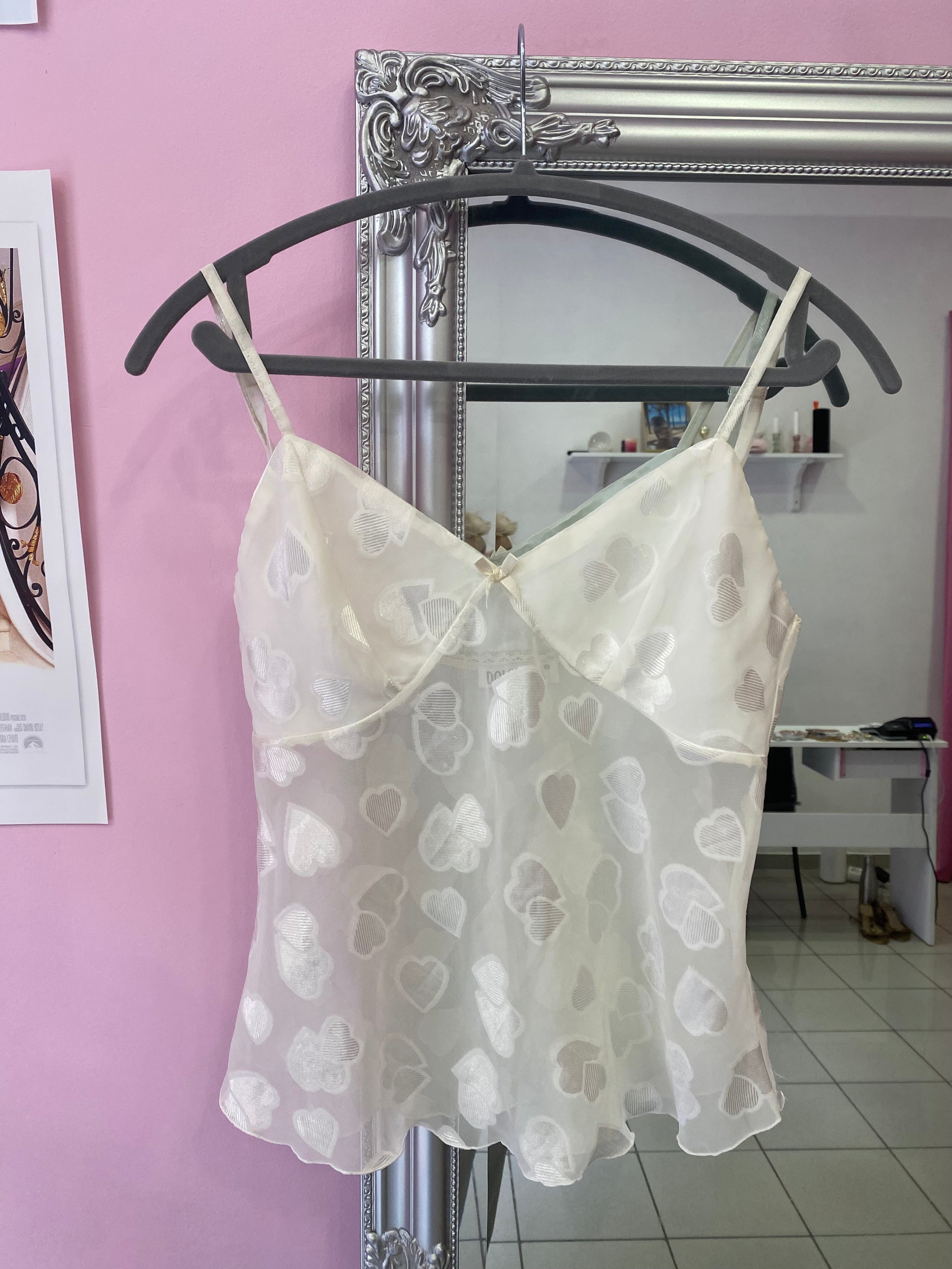 White dreamy cami top