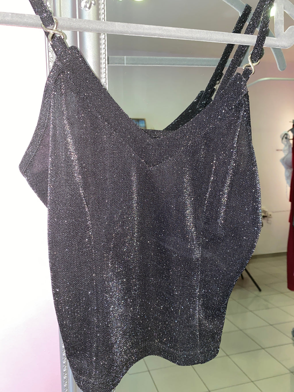 Sparkly tank top