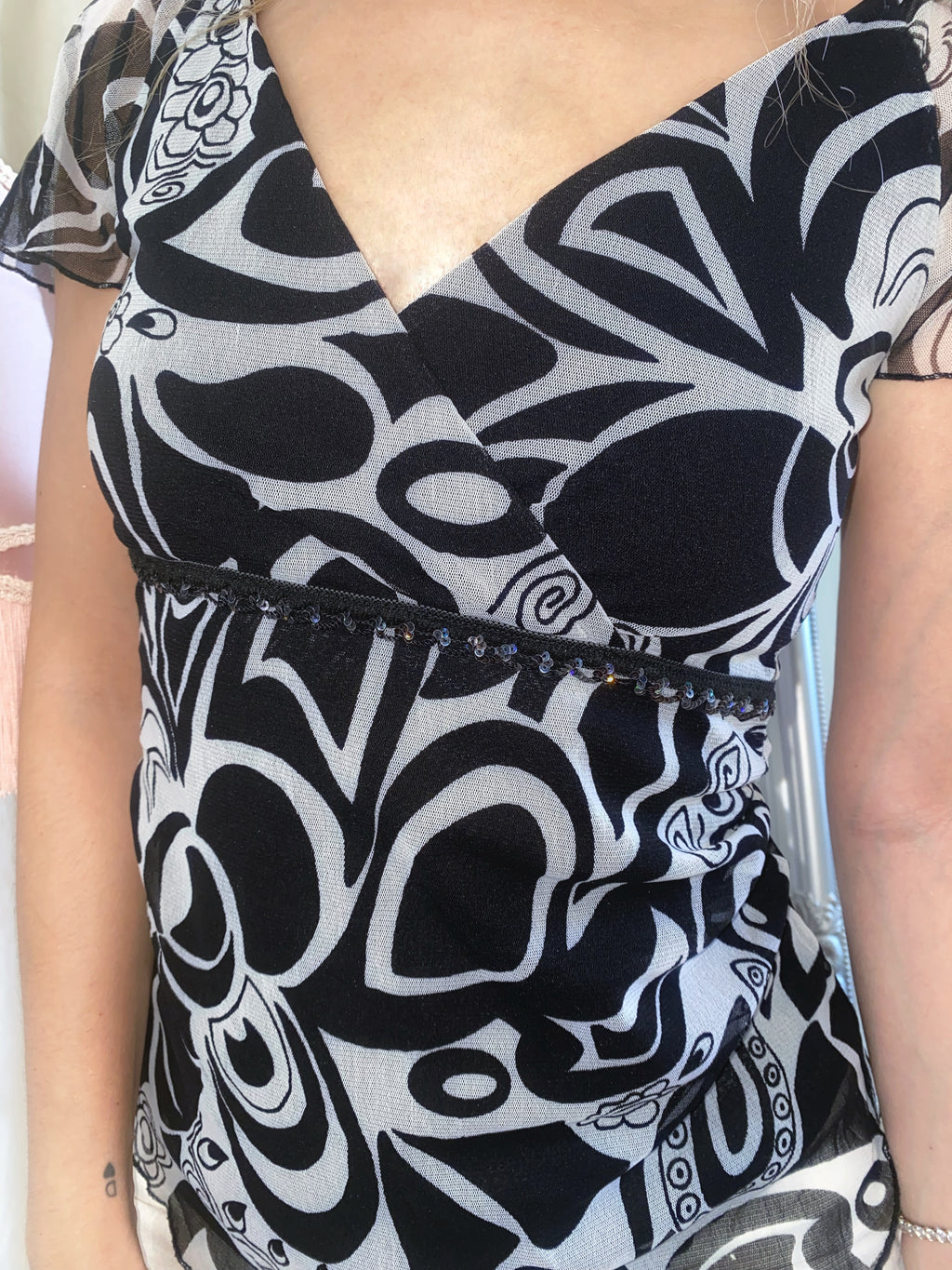 2000s Coquette darling top