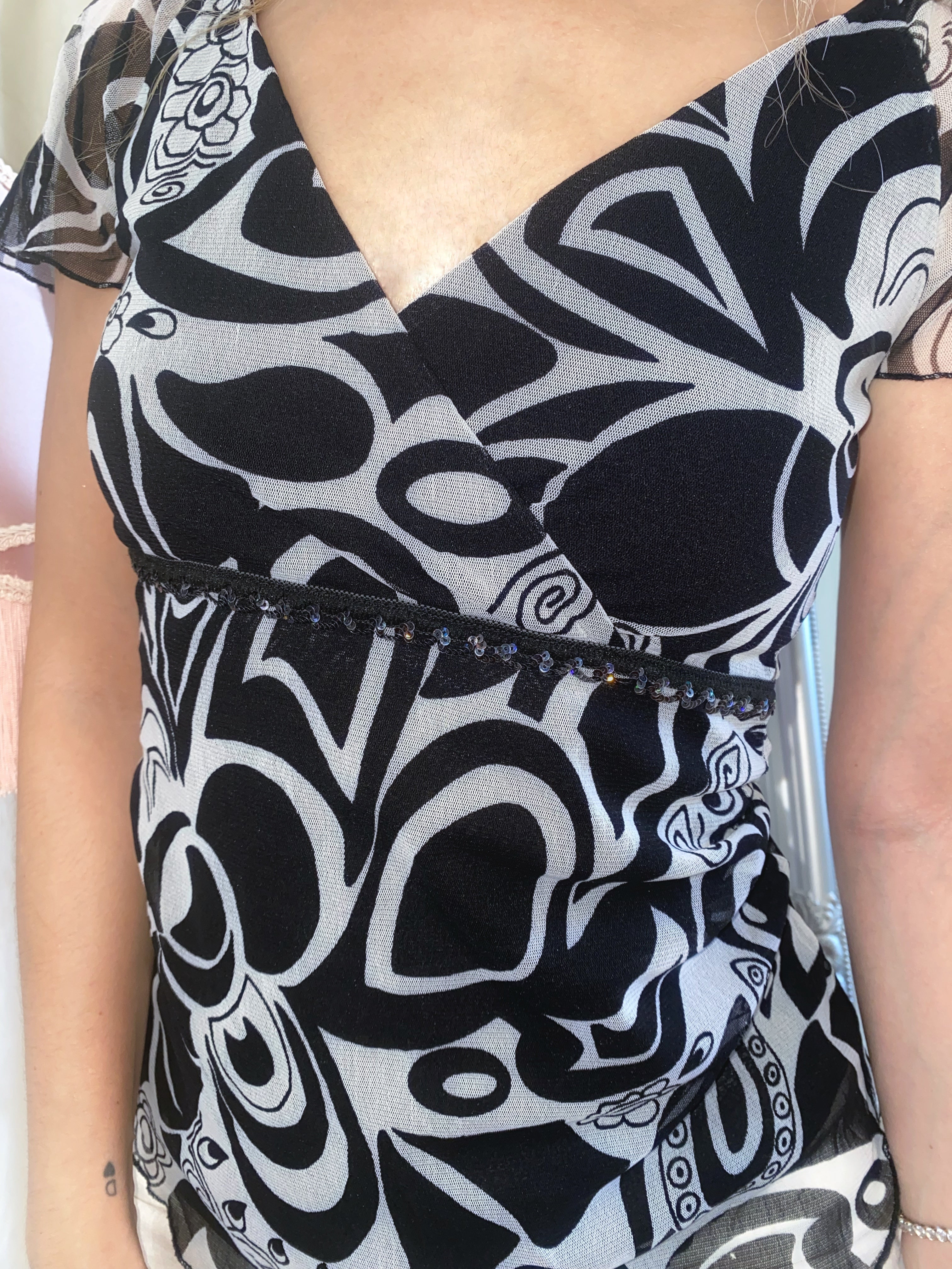 2000s Coquette darling top