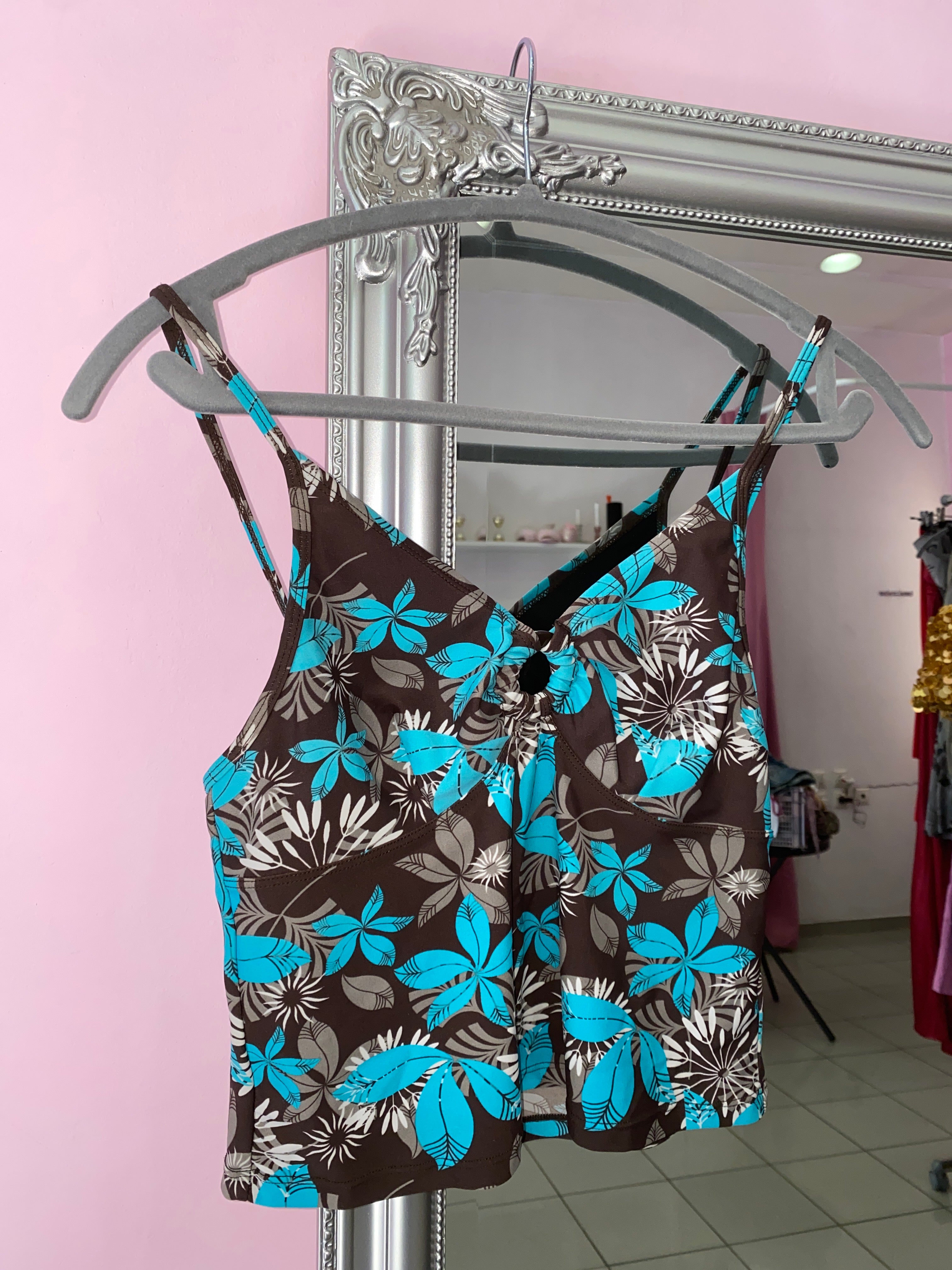 Y2K hawaii cami top