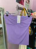 Lilac y2k top with bling