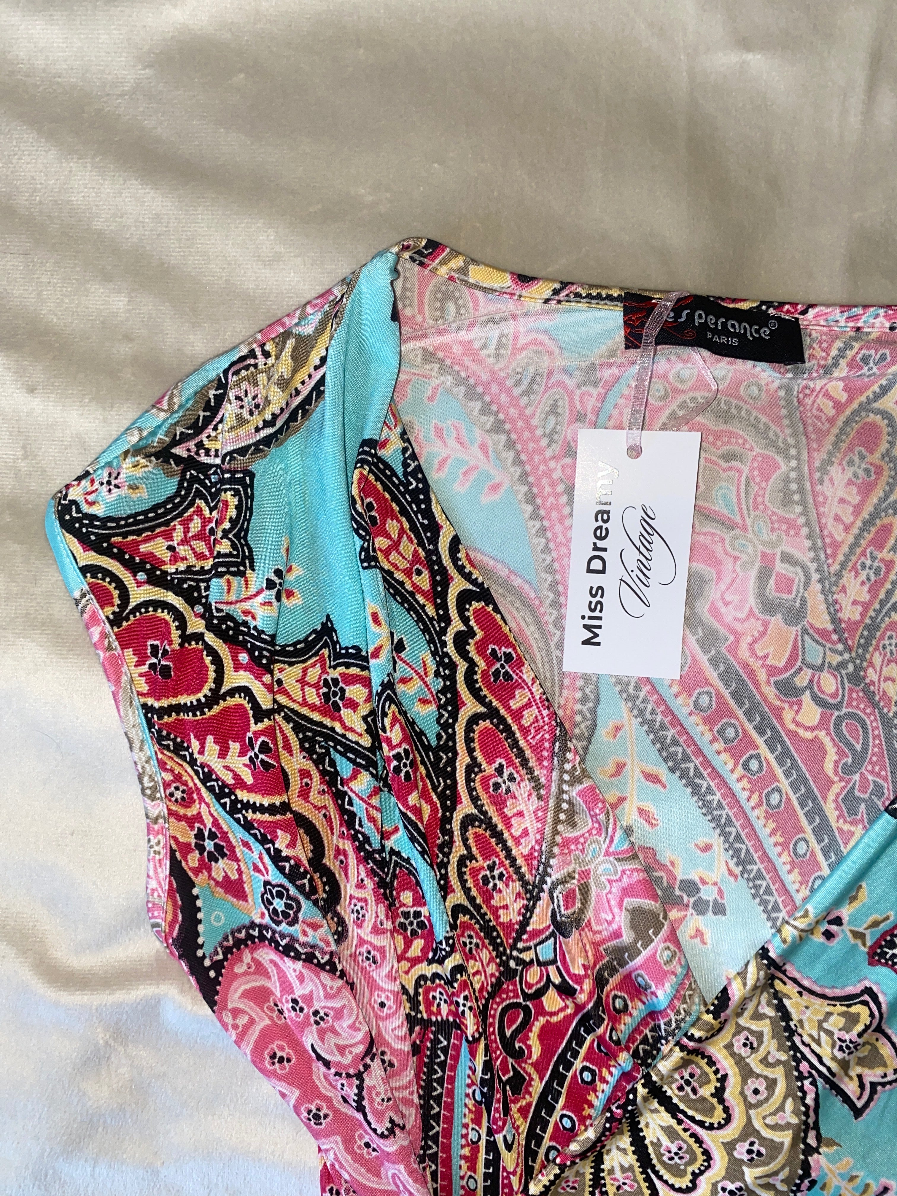 2000s Mirage wrap top