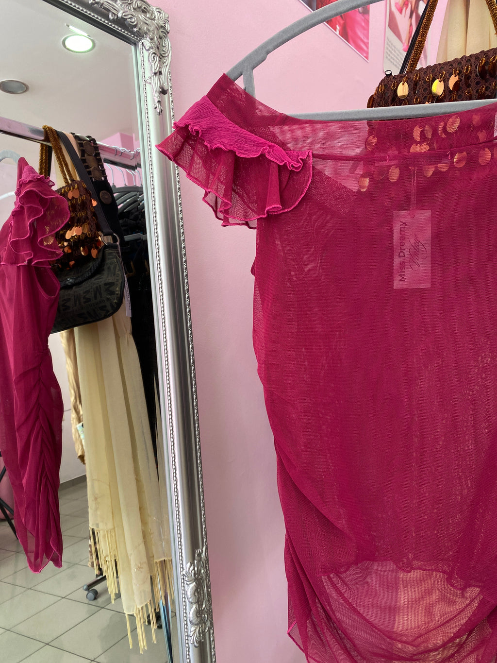 Pink barbie top