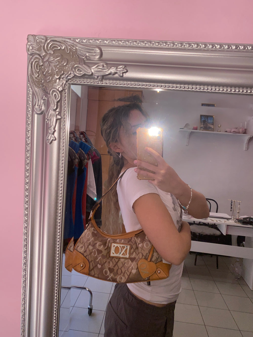 Y2K shoulder bag Xoxo💋