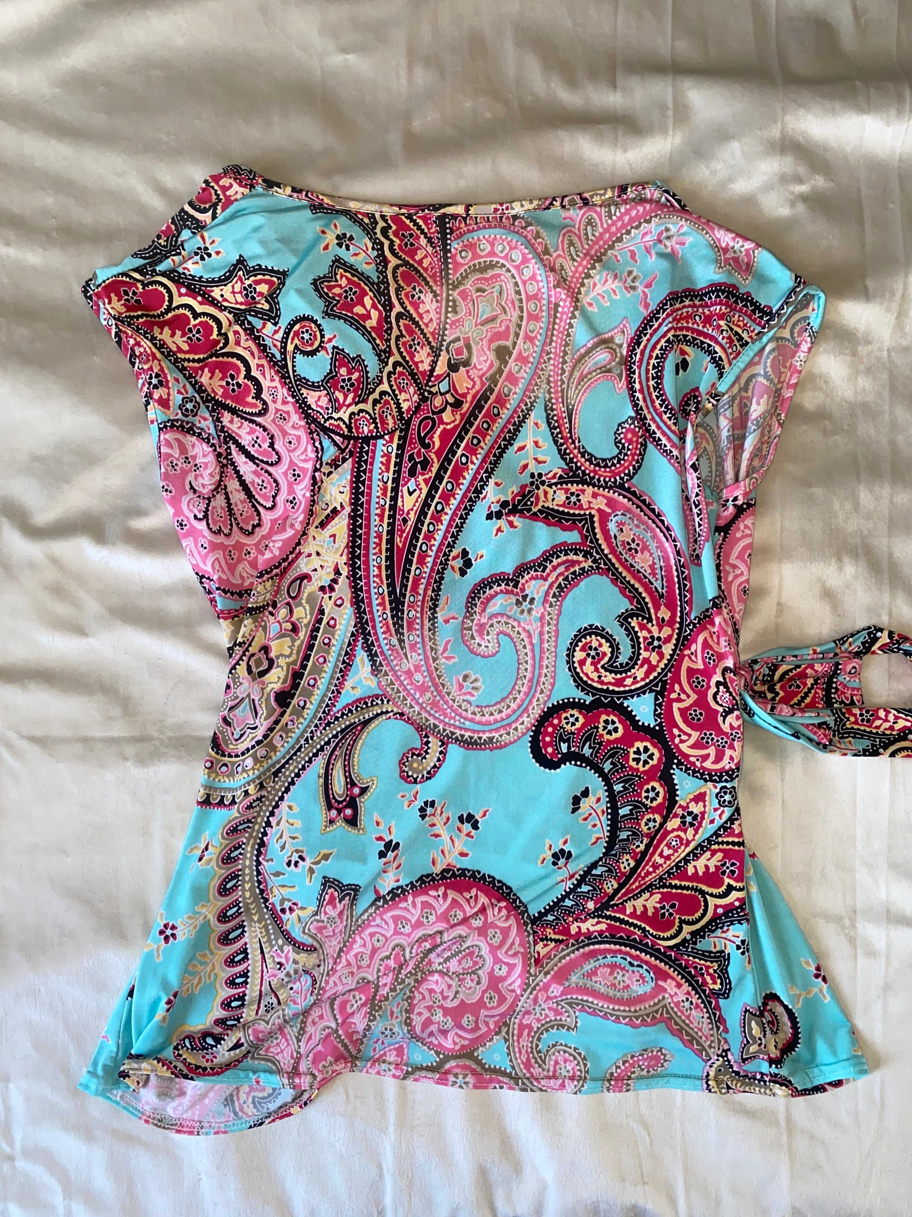 2000s Mirage wrap top