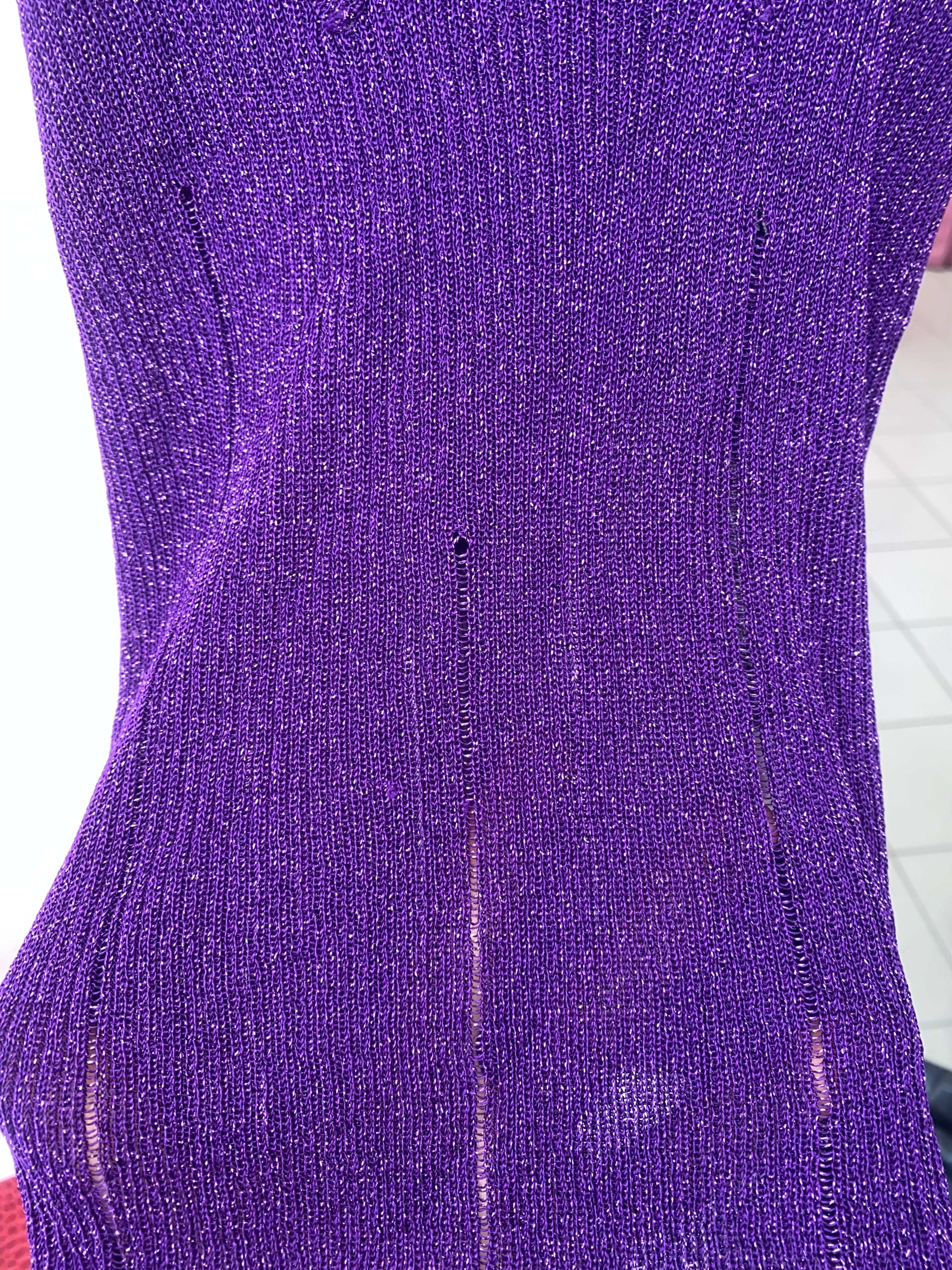Purple Miss Sixty top