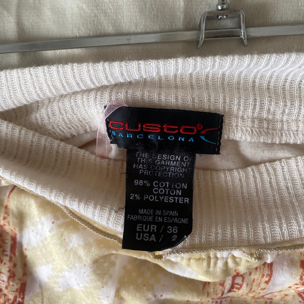 Vintage Custo Barcelona miniskirt