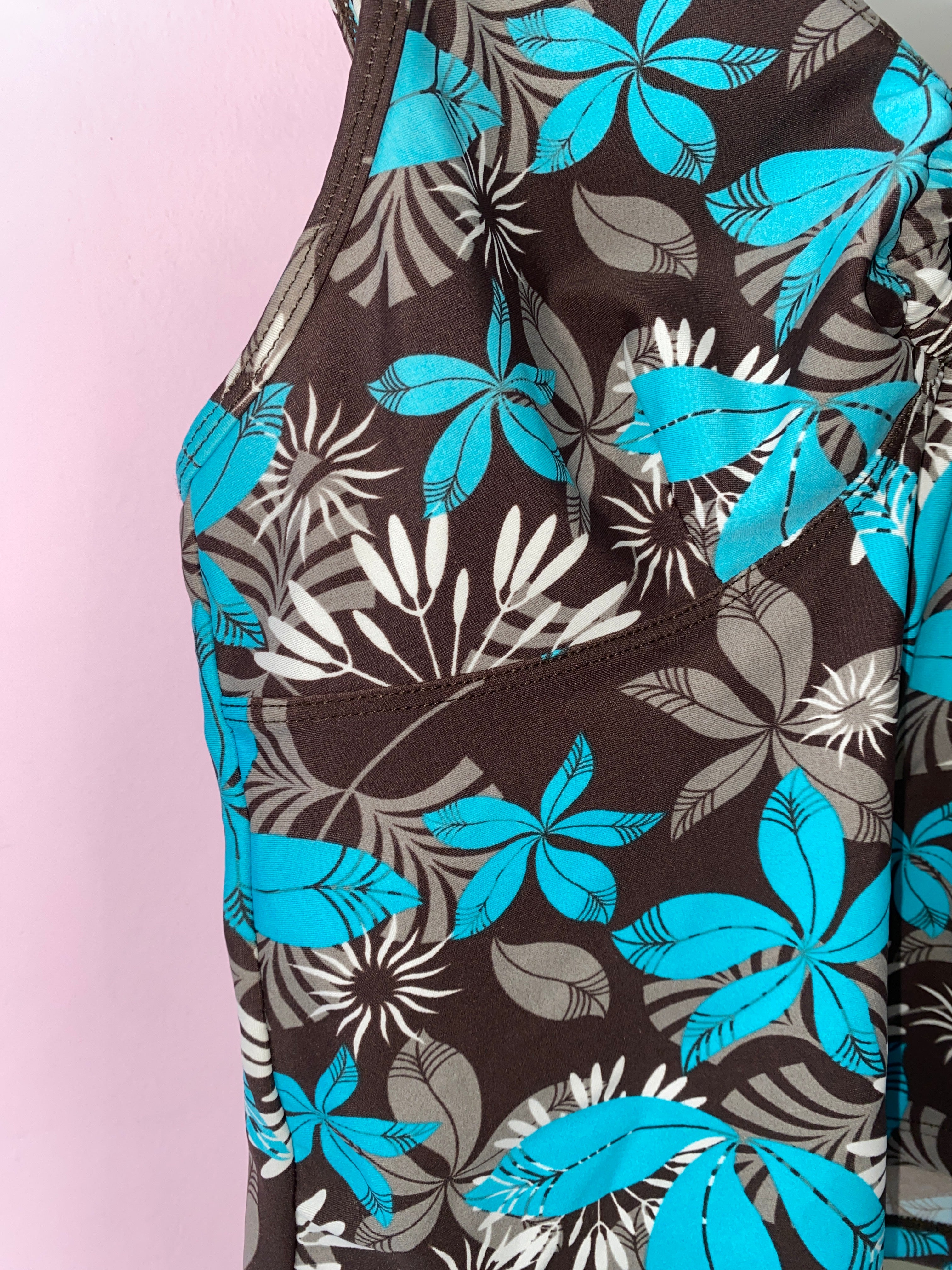 Y2K hawaii cami top