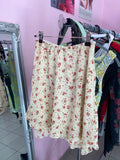 Floral short skirt