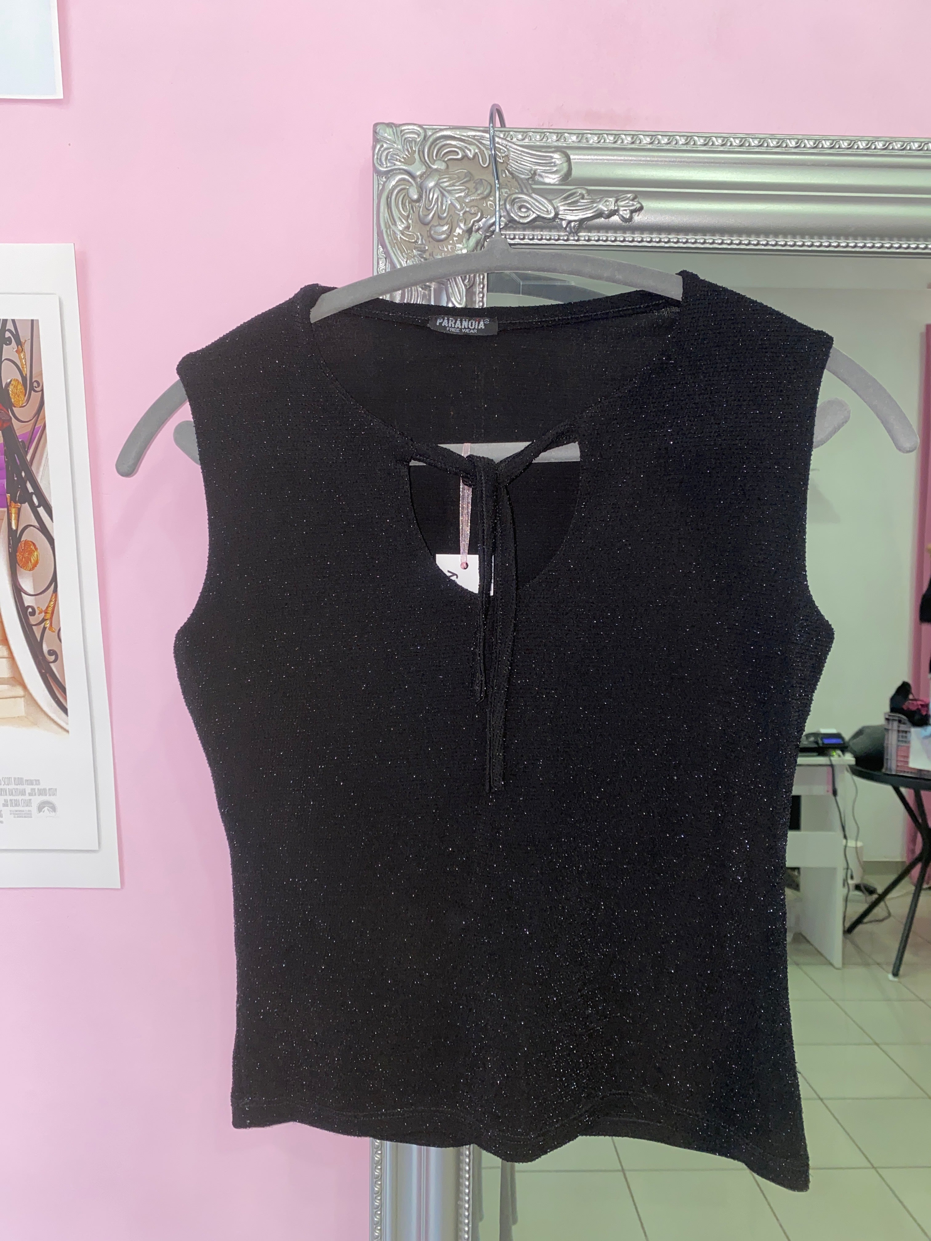 Sparkly classic top