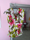 Tropical halter top