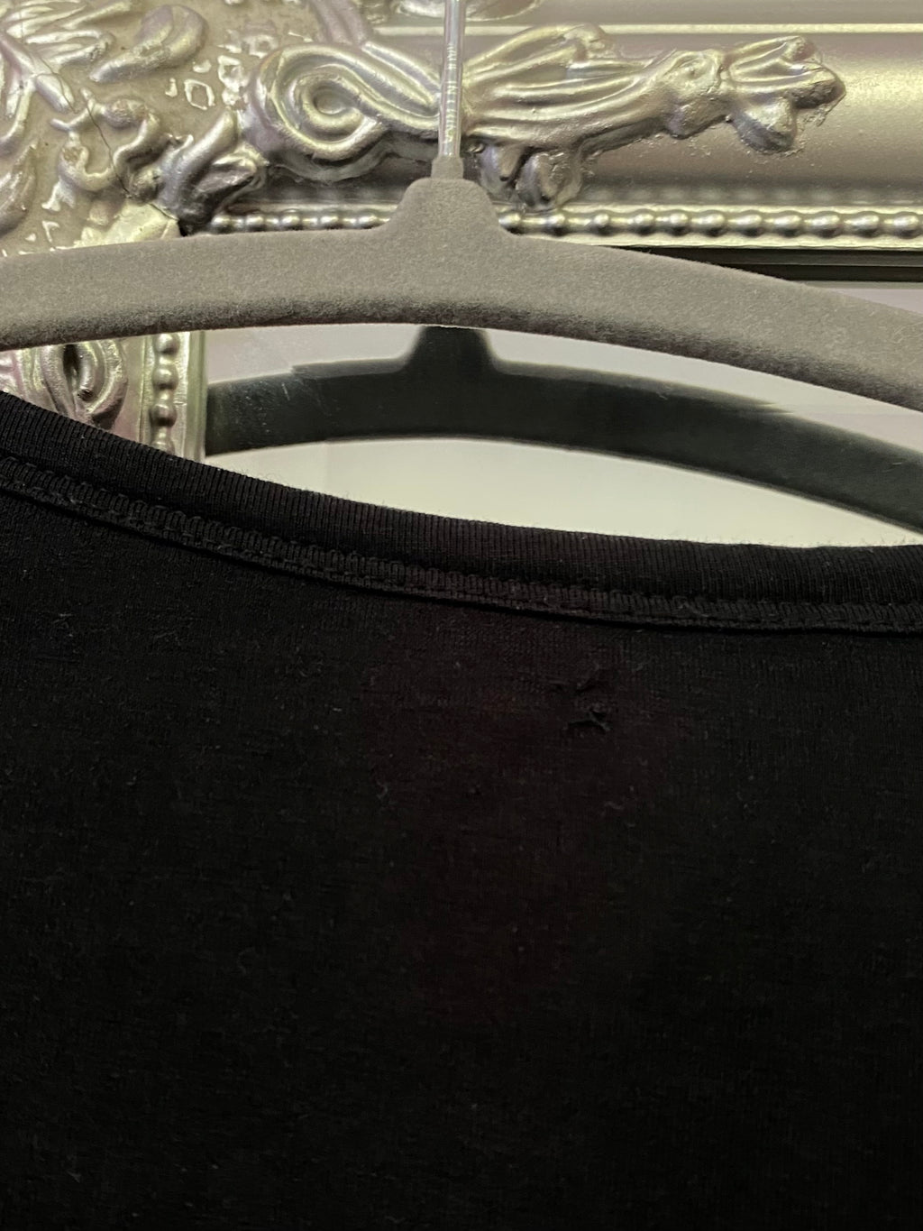 Galliano sequin long sleeve top