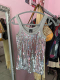 Y2K Sequin tank top