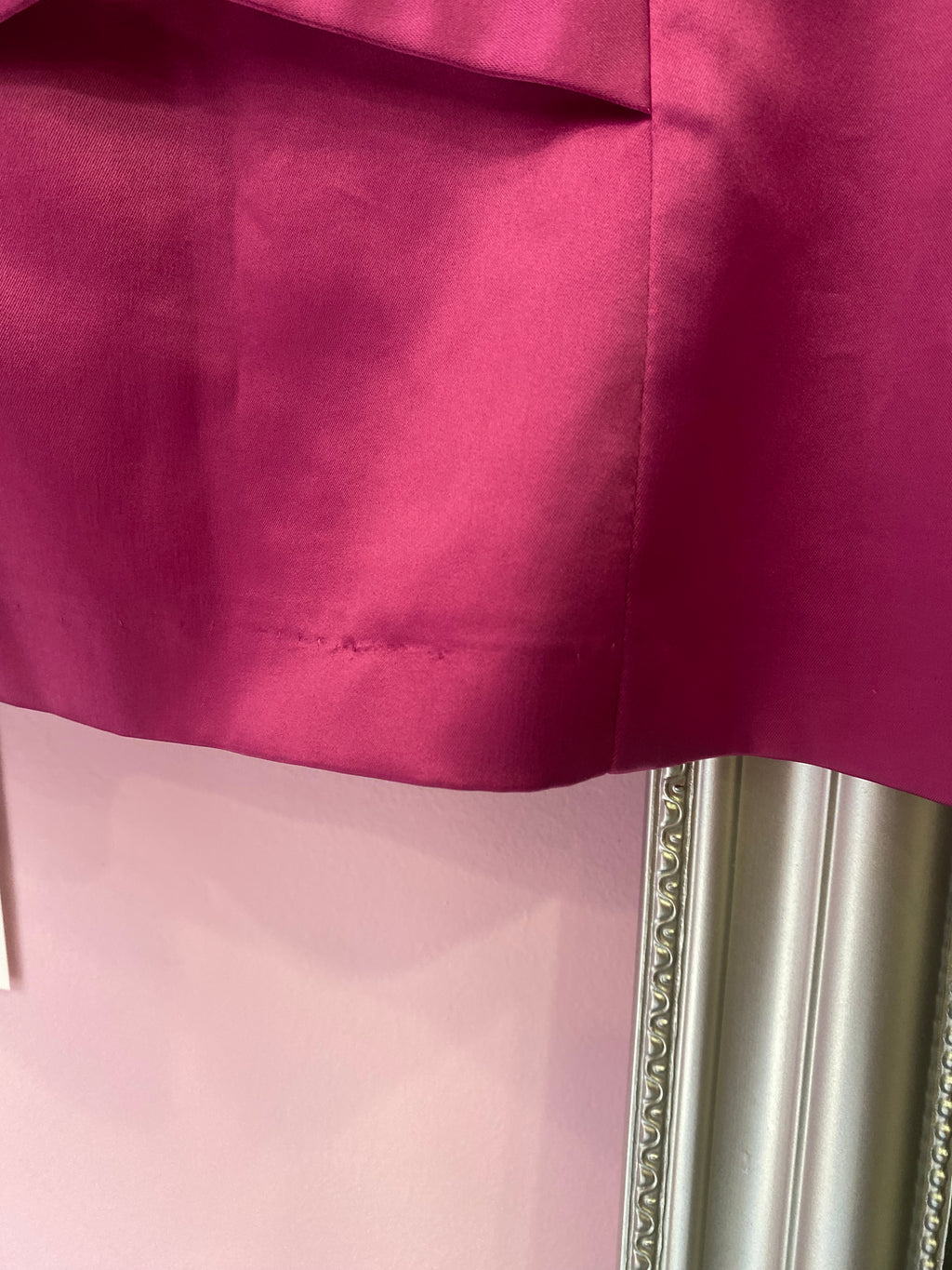 Fuchsia pink corset top