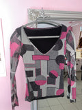 Sparkly long sleeve top