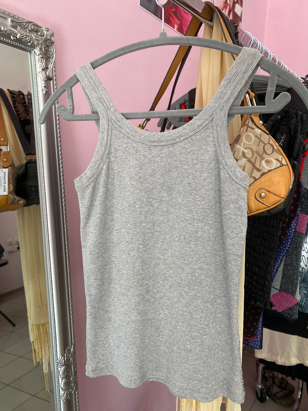 Y2K Sequin tank top