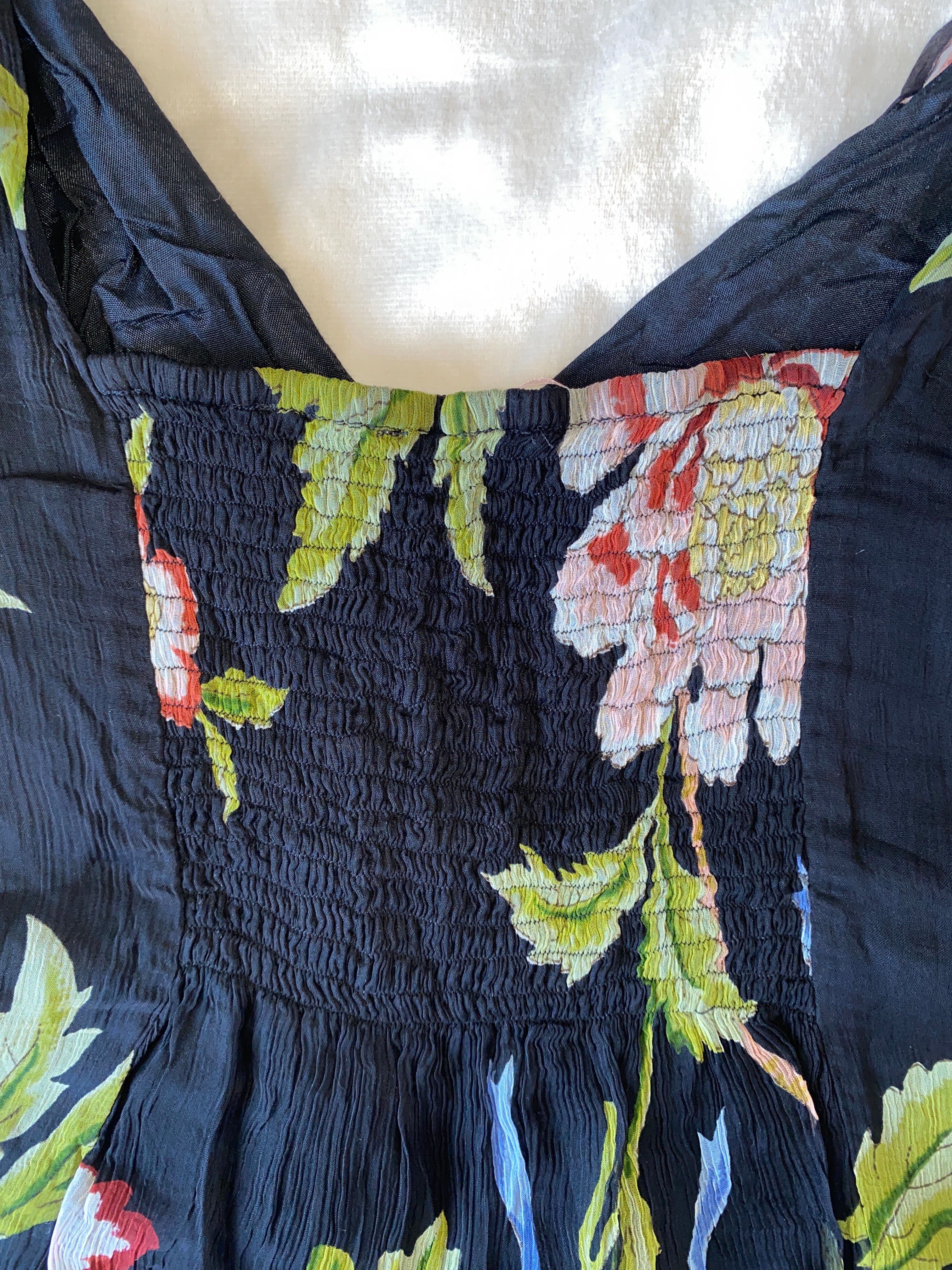 Vintage Velvet Night Top
