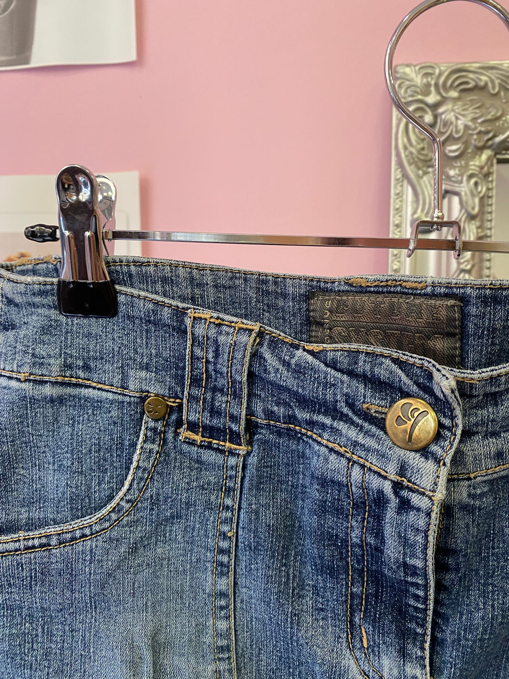 Lolita denim mini skirt