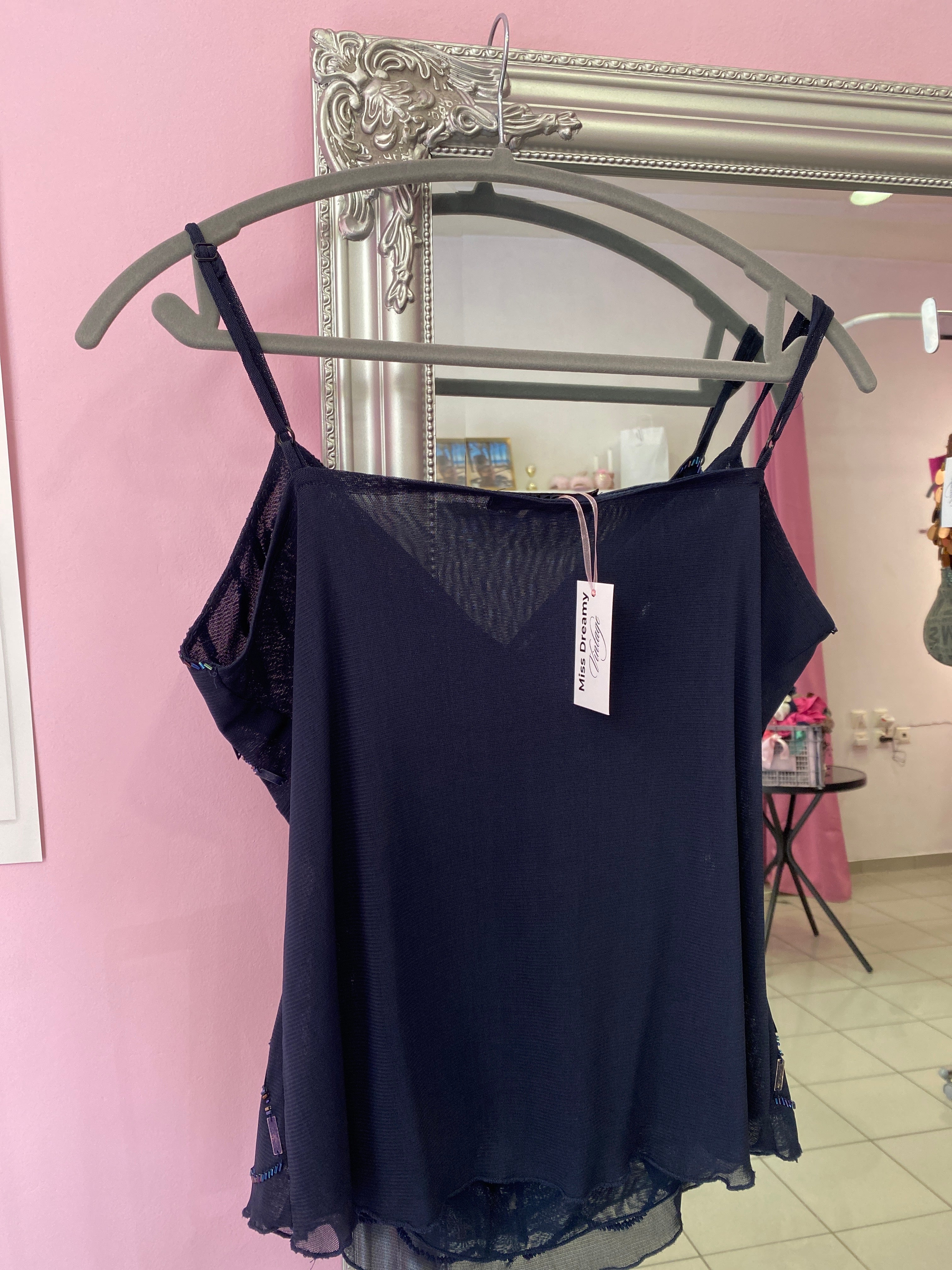 Beaded cami top