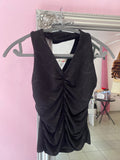 2000s Sparkly halter top