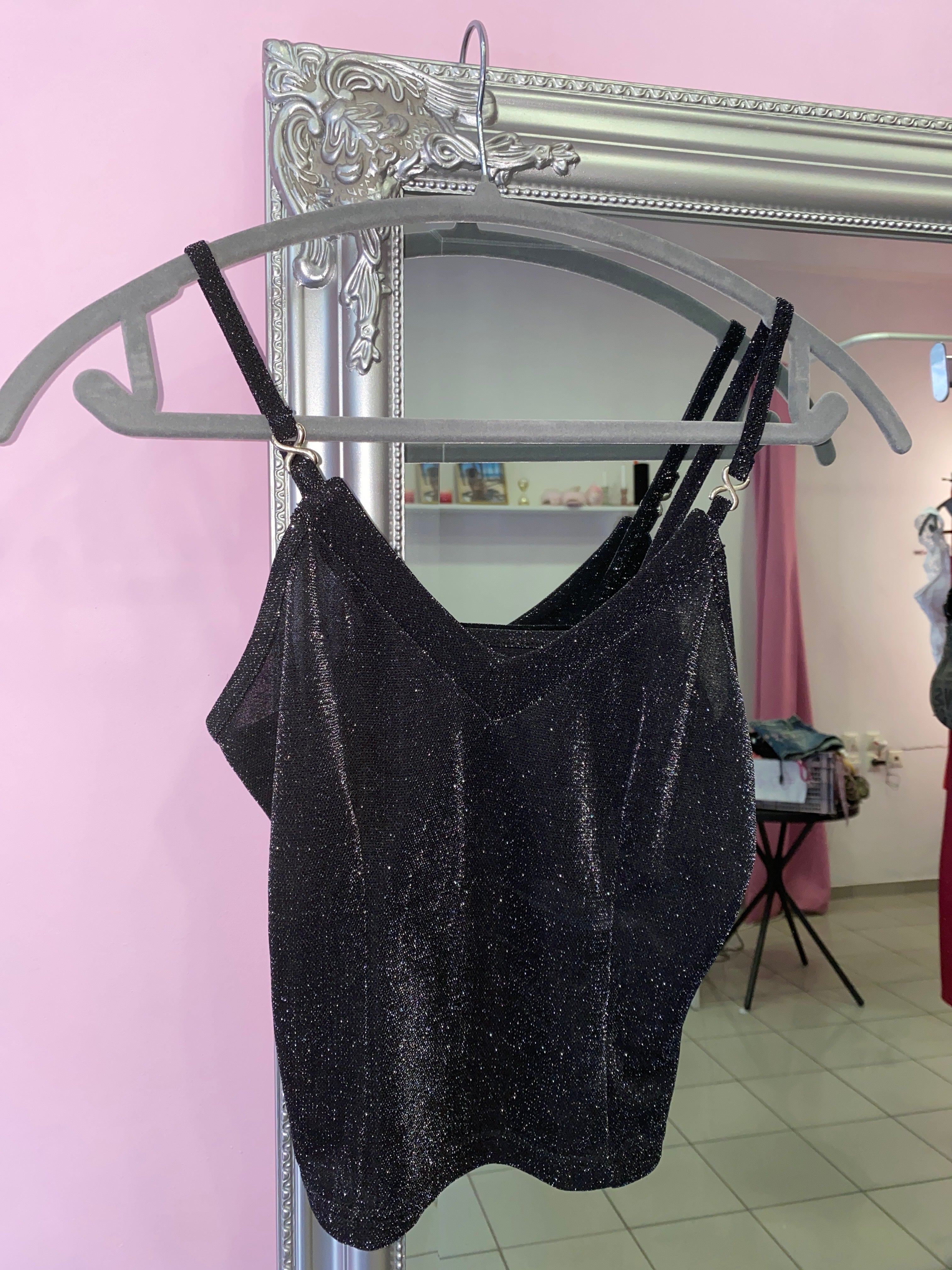 Sparkly tank top