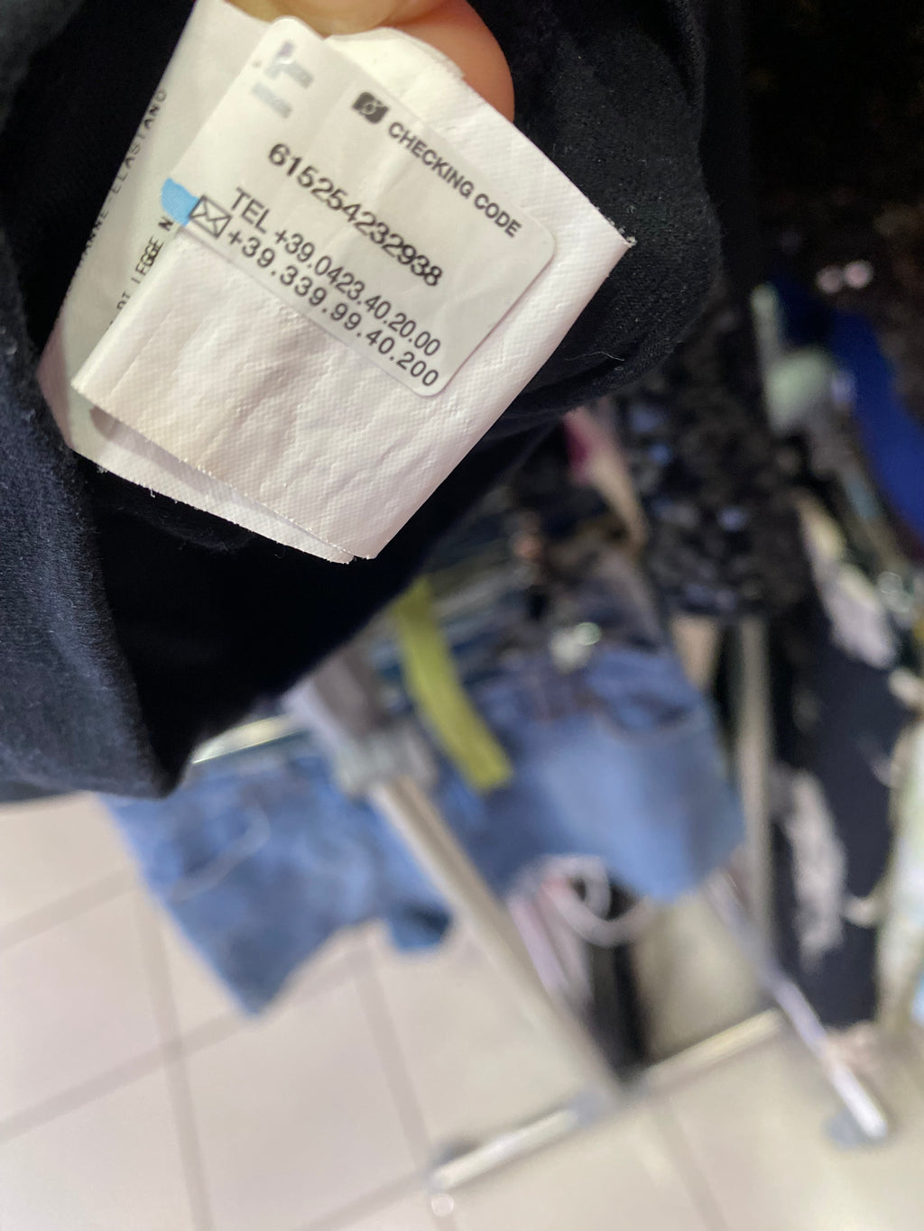 Galliano sequin long sleeve top