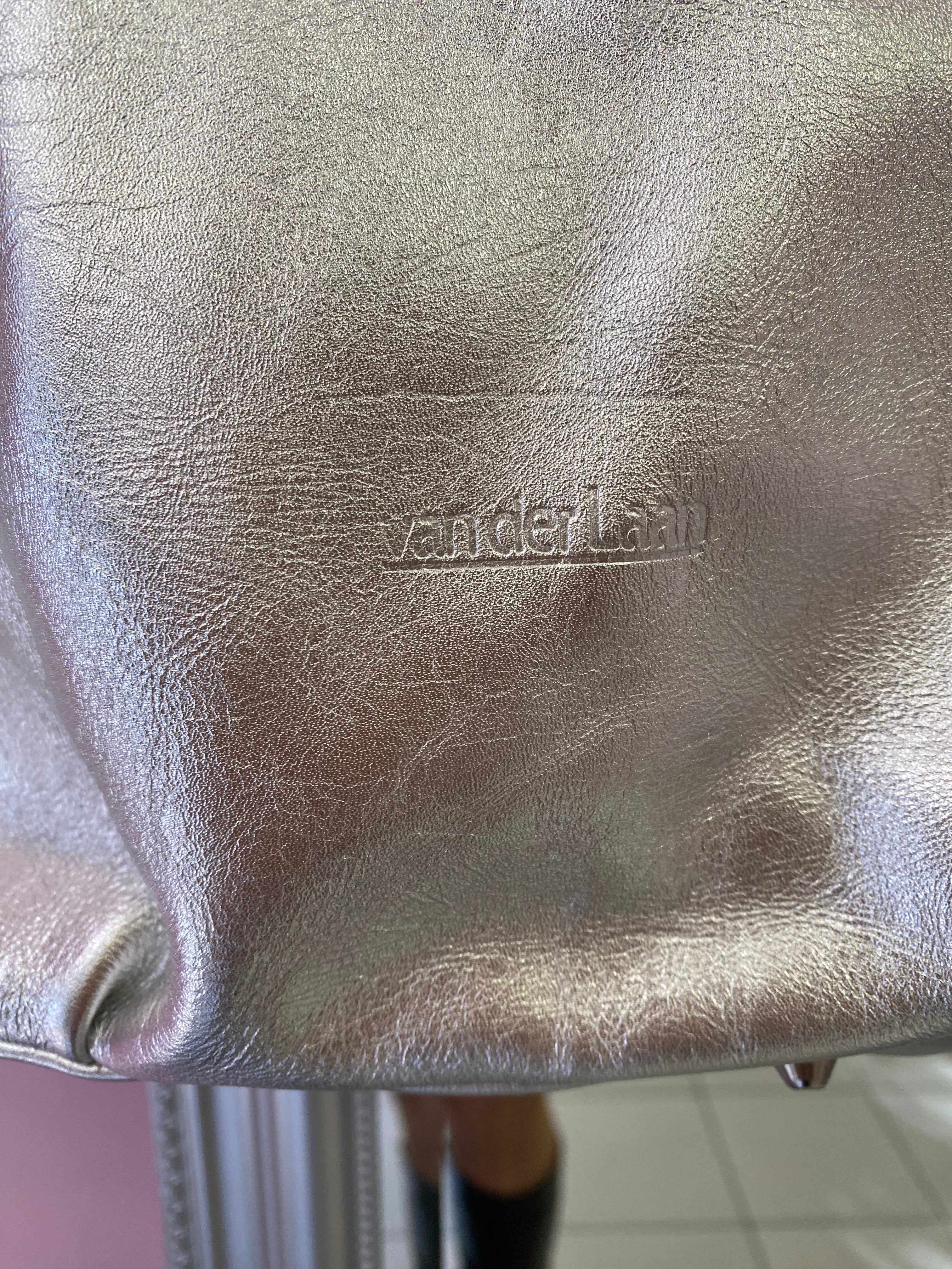 Silver metallic silver bag