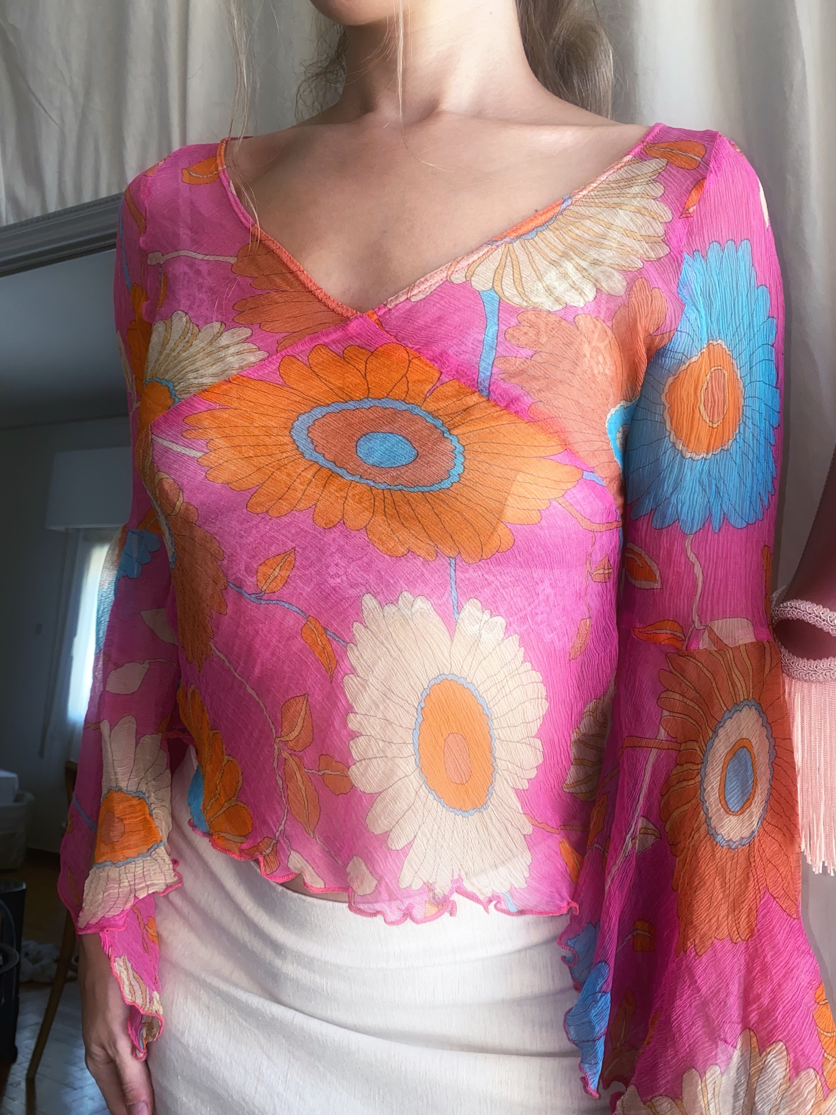 Vintage Summer Fairy Blouse