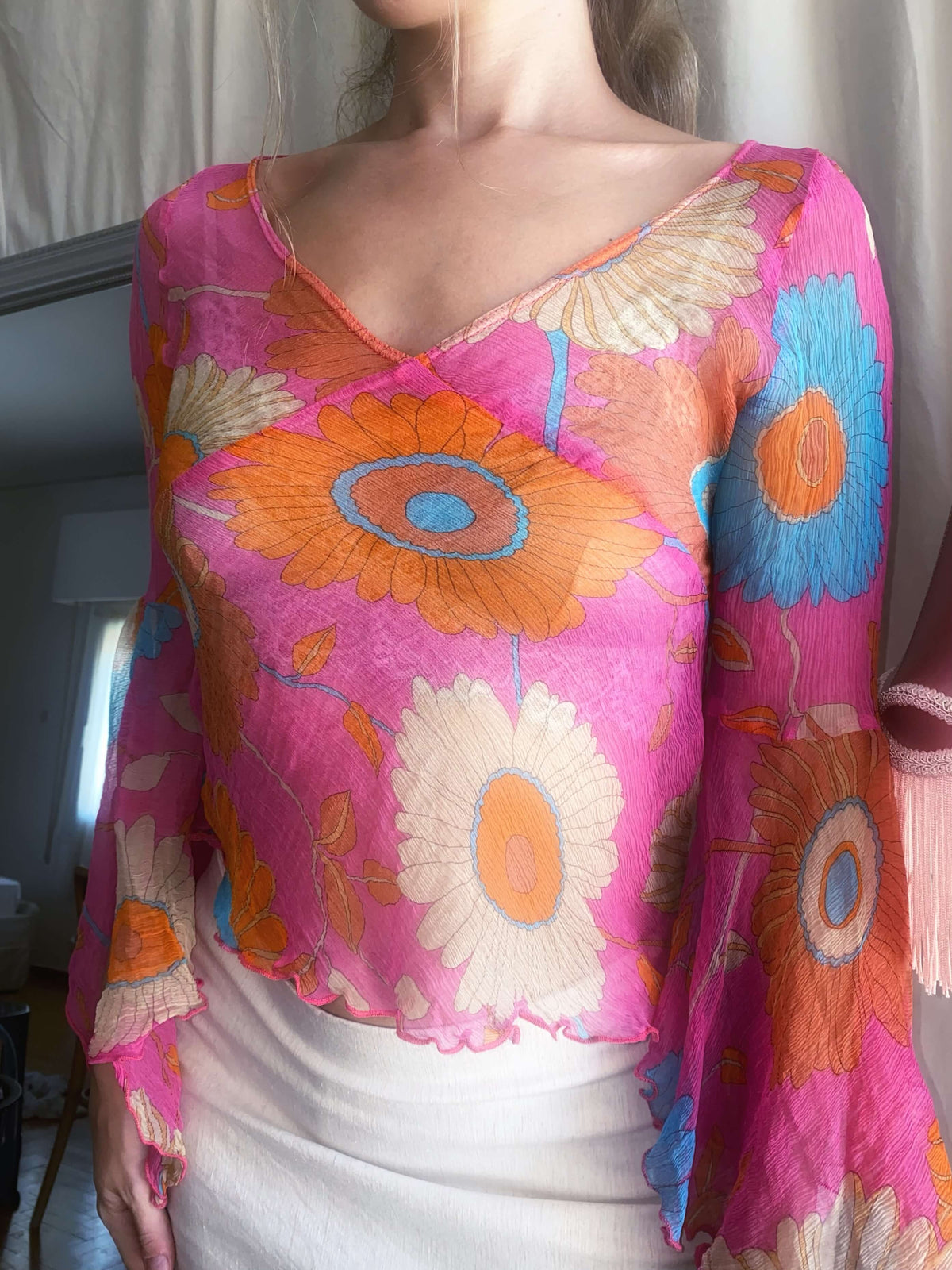 Vintage Summer Fairy Blouse