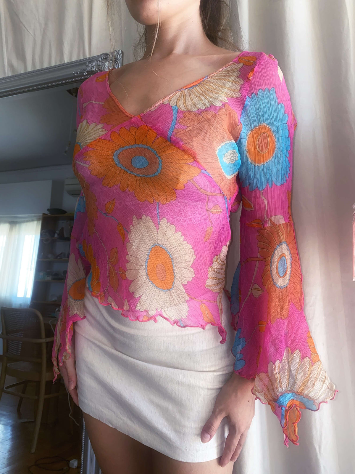 Vintage Summer Fairy Blouse