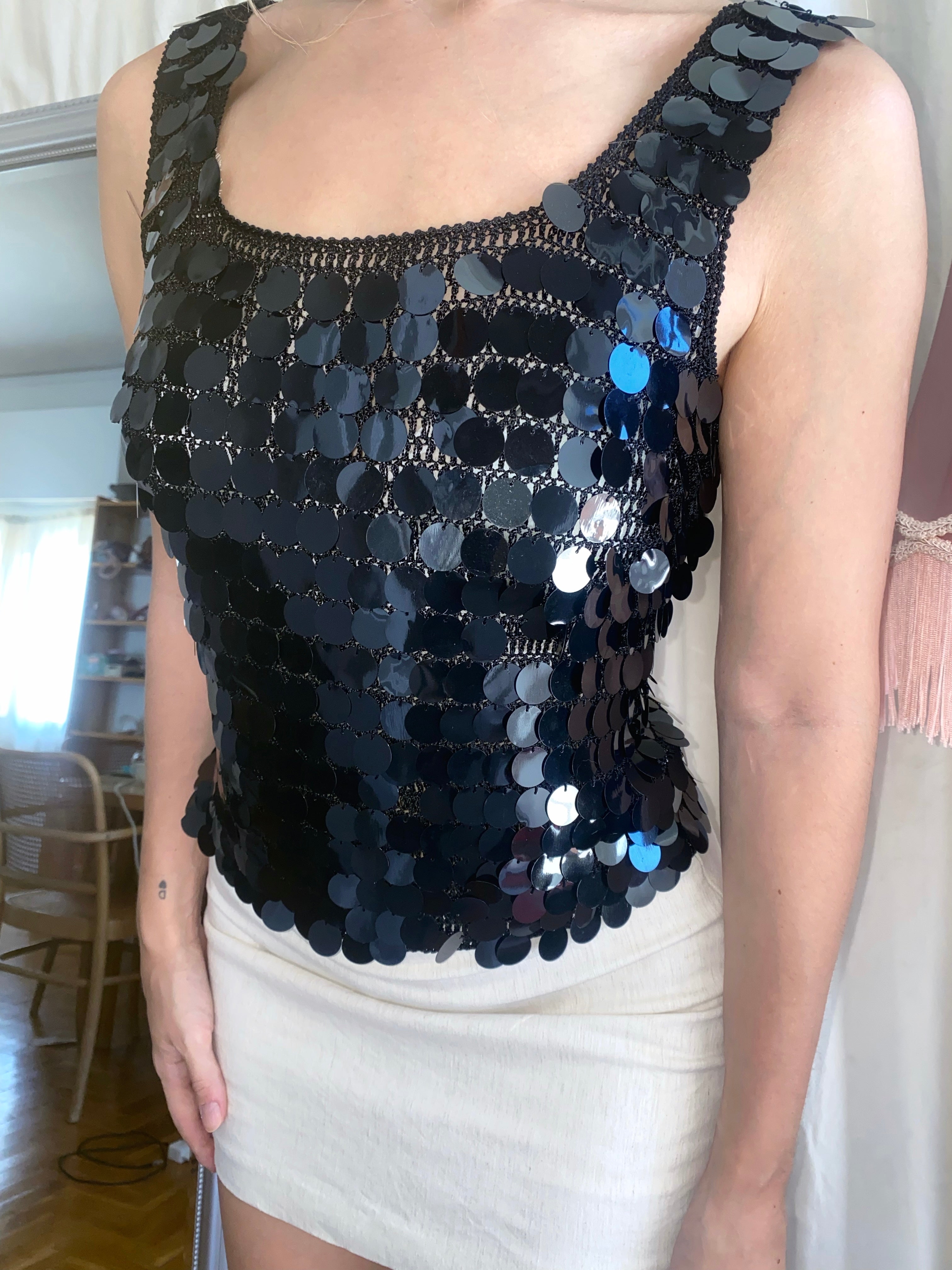 2000s Vintage Sequin Top (Deadstock)