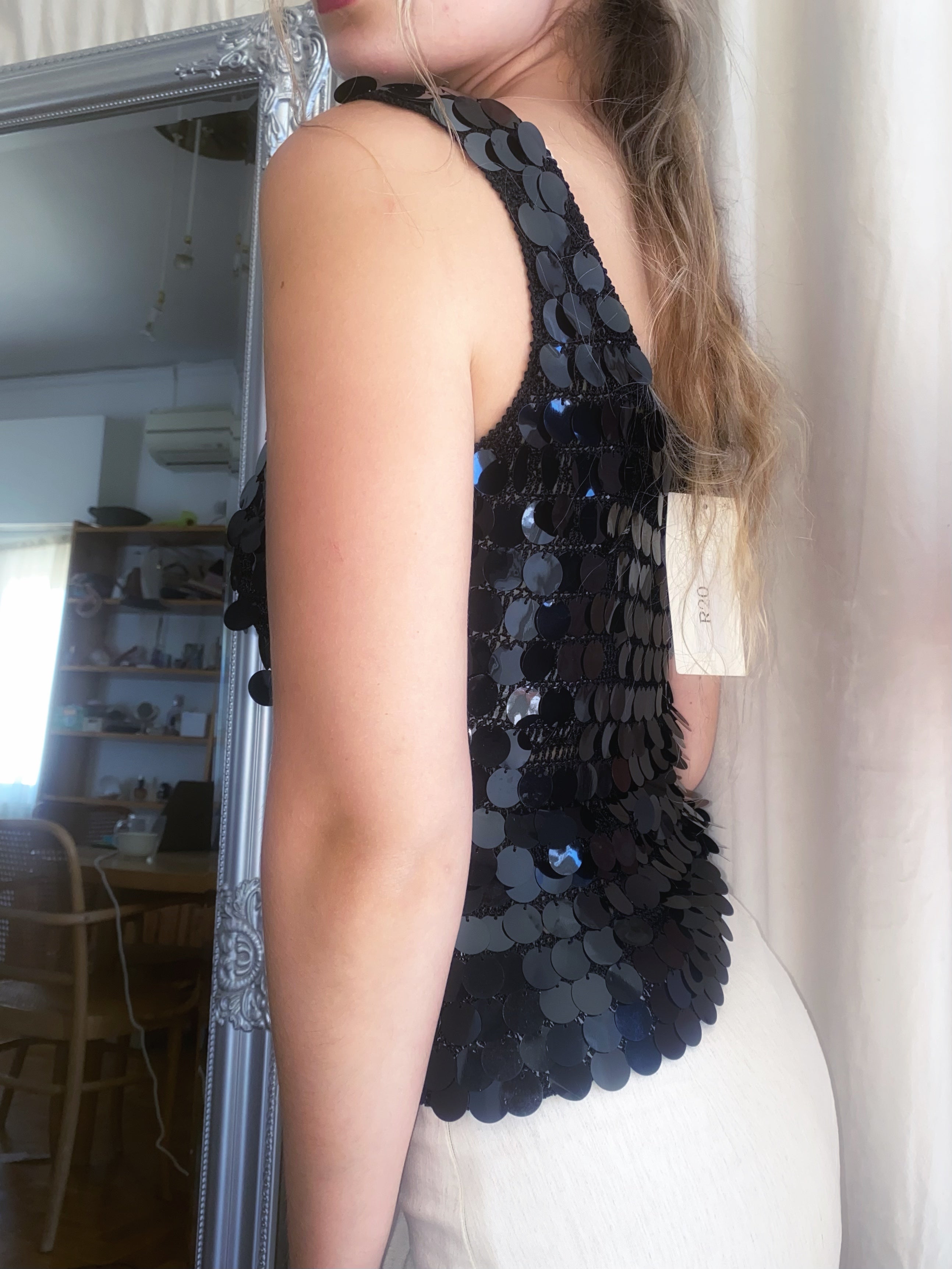 2000s Vintage Sequin Top (Deadstock)