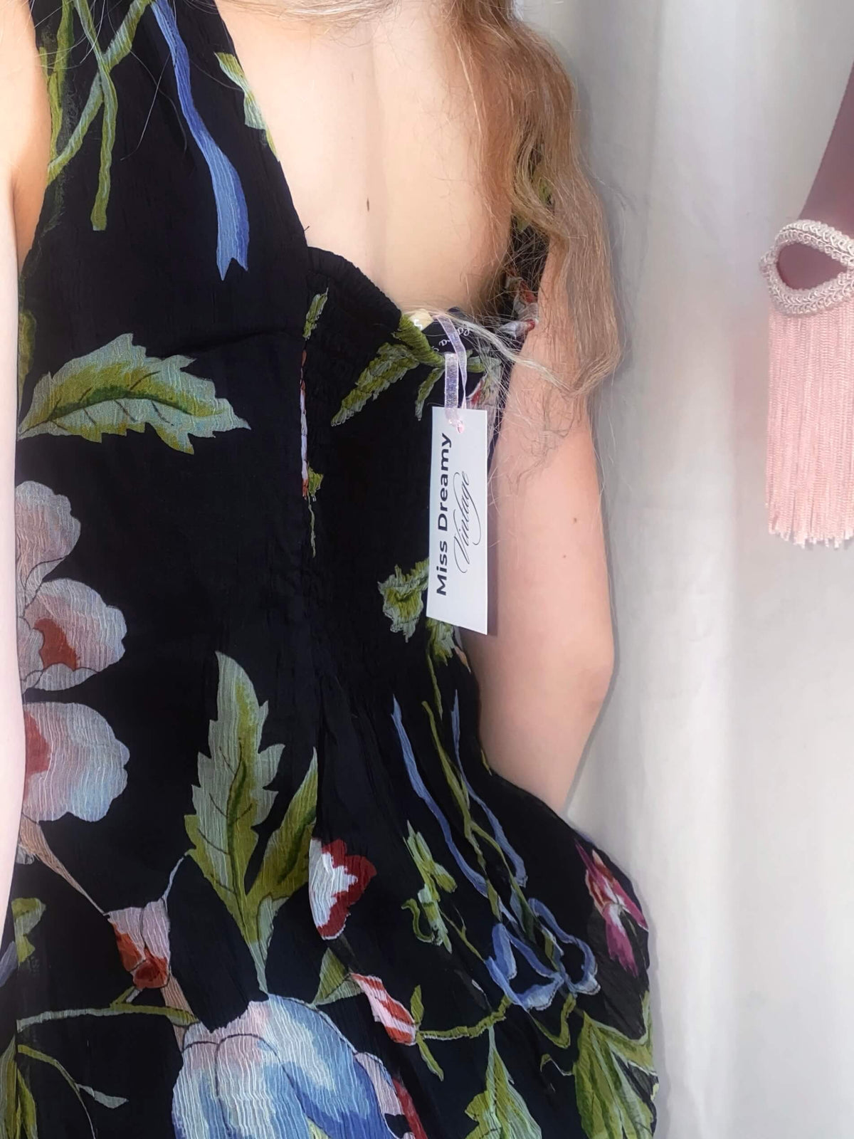 Vintage Velvet Night Top
