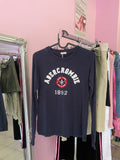 Navy Abercrombie long sleeve top