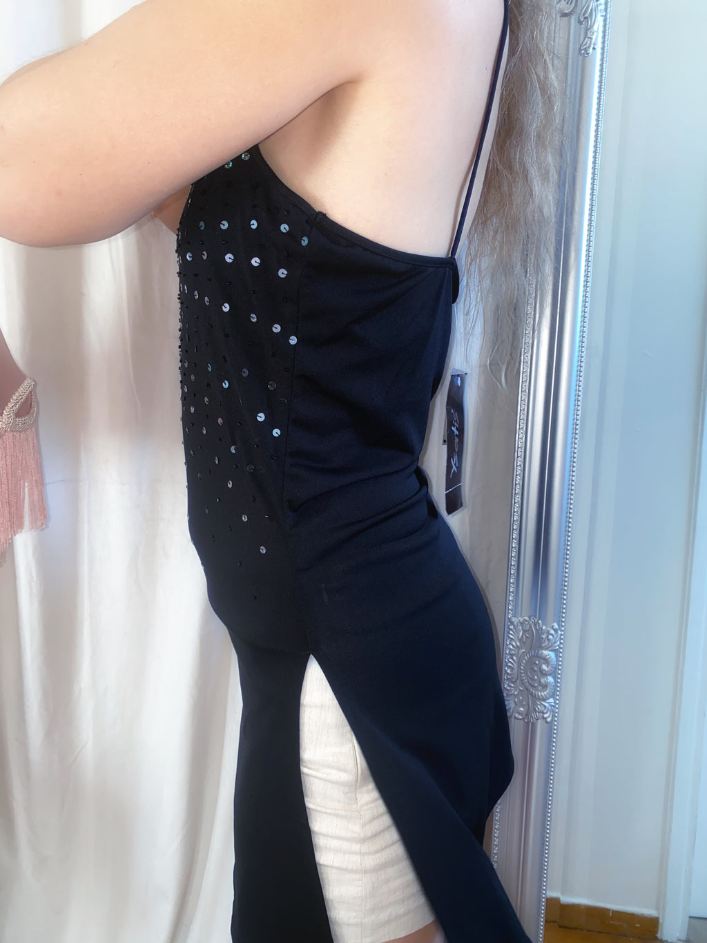 2000S Deadstock Vintage Sequin Cami