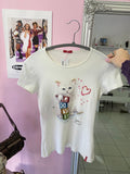 Cute cat baby tee