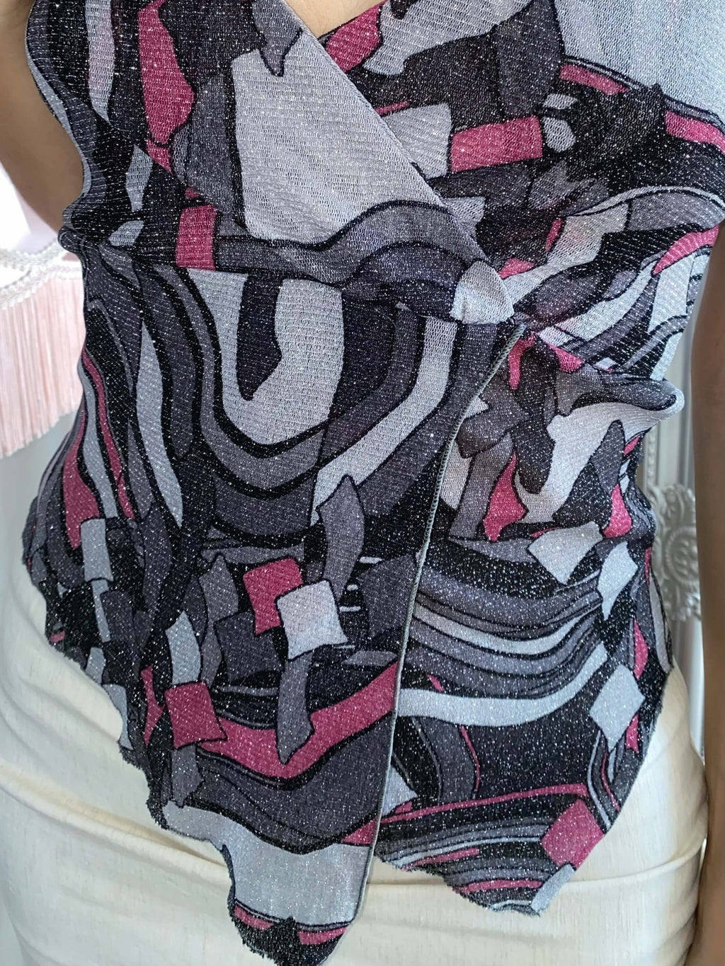 Vintage 2000s Party Girl cami