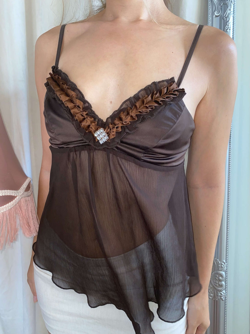 Vintage 2000s Cocoa cami