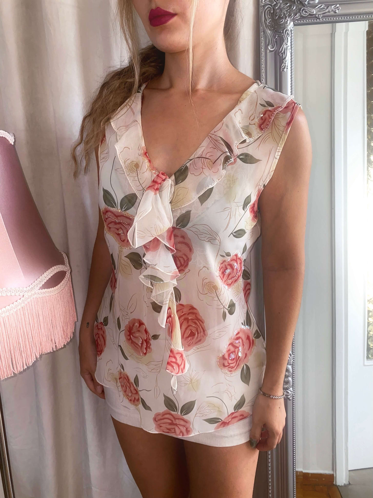Vintage Blooming Belle blouse