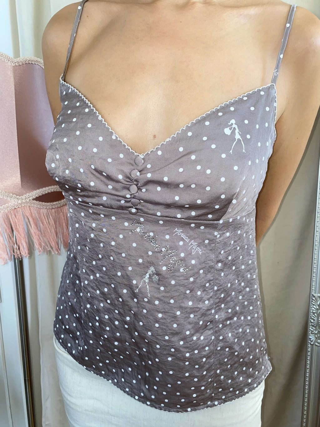 Vintage 2000s Coquette cami