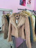 Faux fur jacket