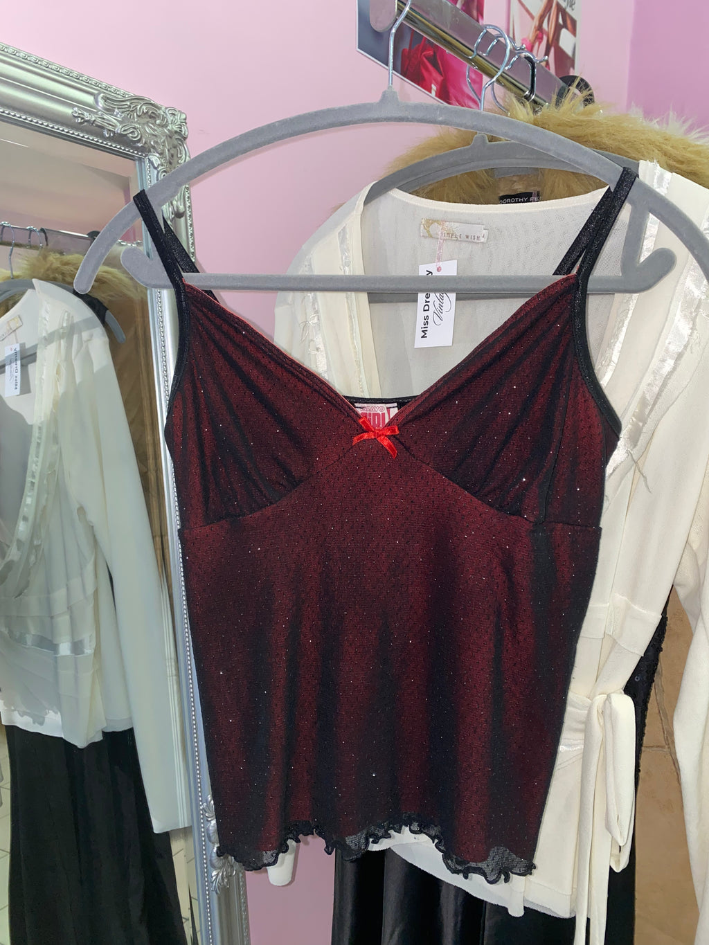 Sparkly cami top